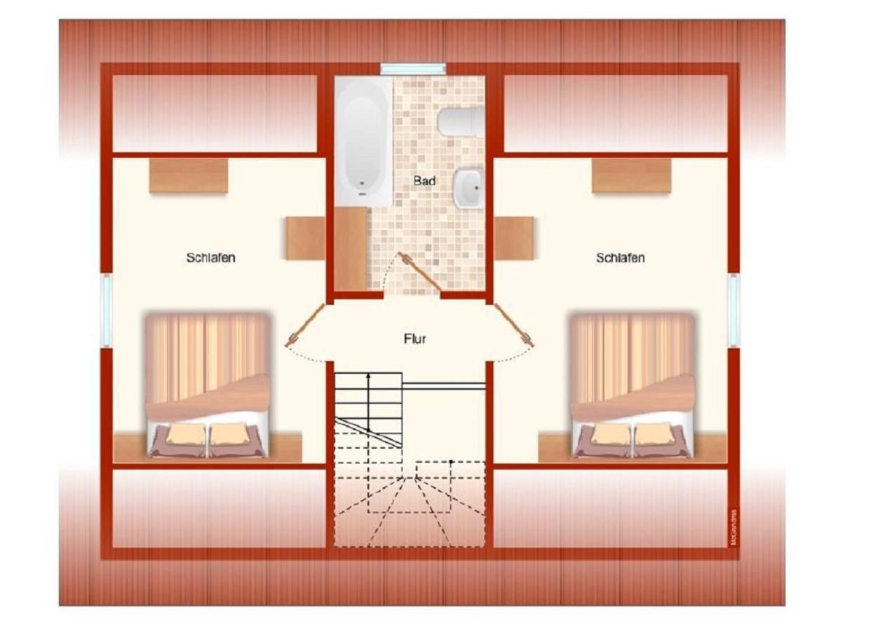 Ferienhaus Alpaka Plau am See Dış mekan fotoğraf